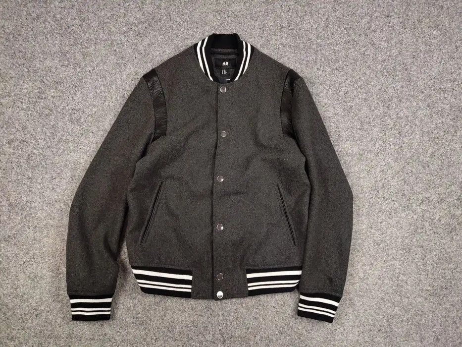 Other Varsity H&M Wool bomber jacket saint laurent teddy Style Size US M / EU 48-50 / 2 - 5 Thumbnail