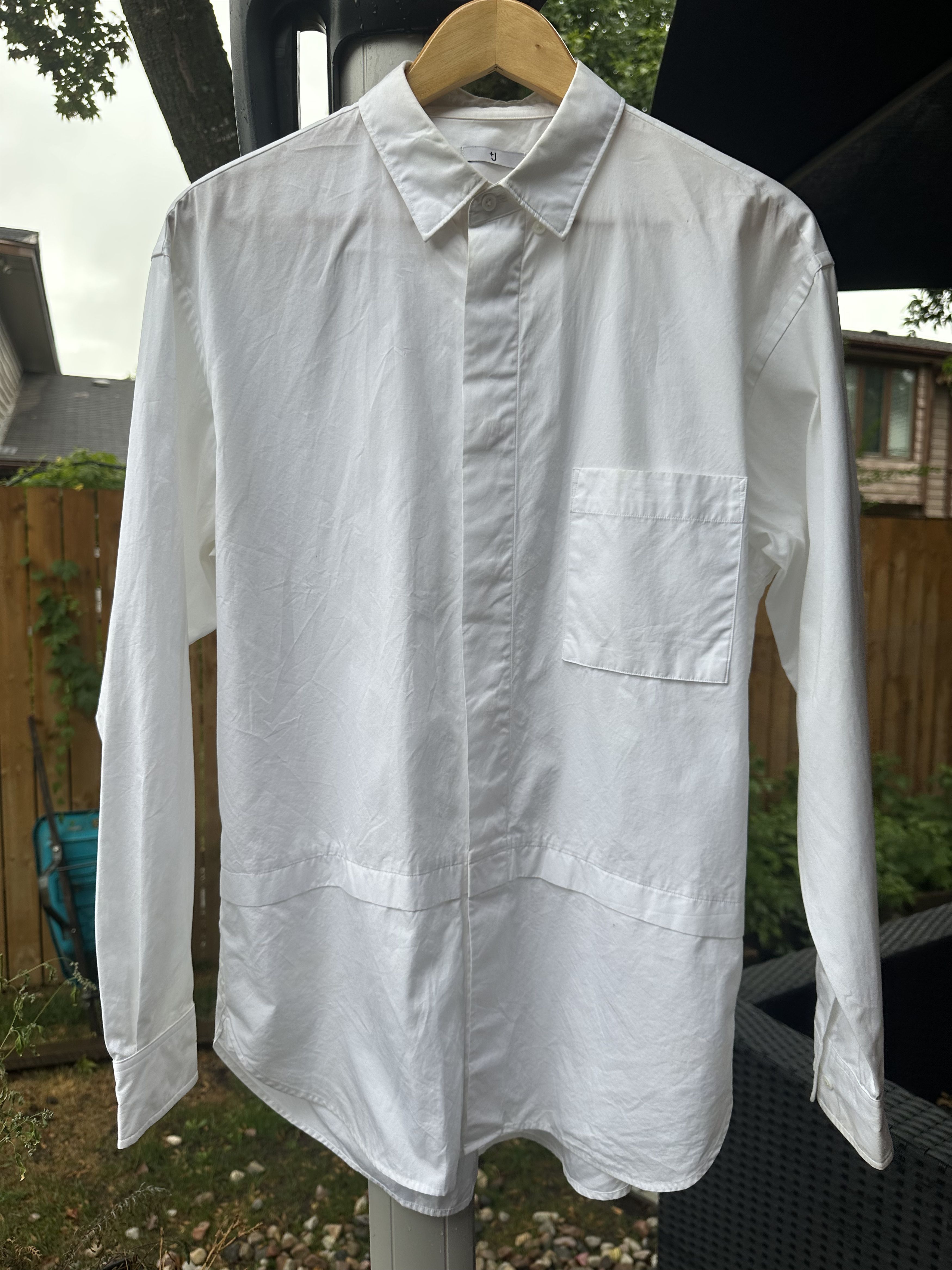 J+ Jil Sander x Uniqlo White Shirt