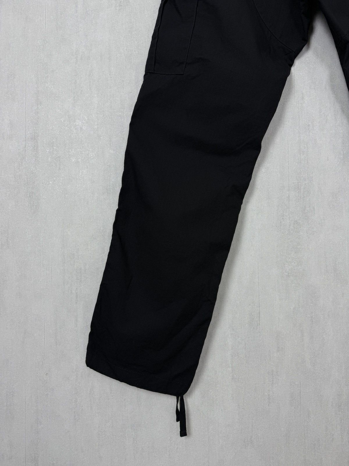 Carhartt Carhartt WIP Black Aviation Cargo Pants Size 36x34 Size US 36 / EU 52 - 4 Thumbnail