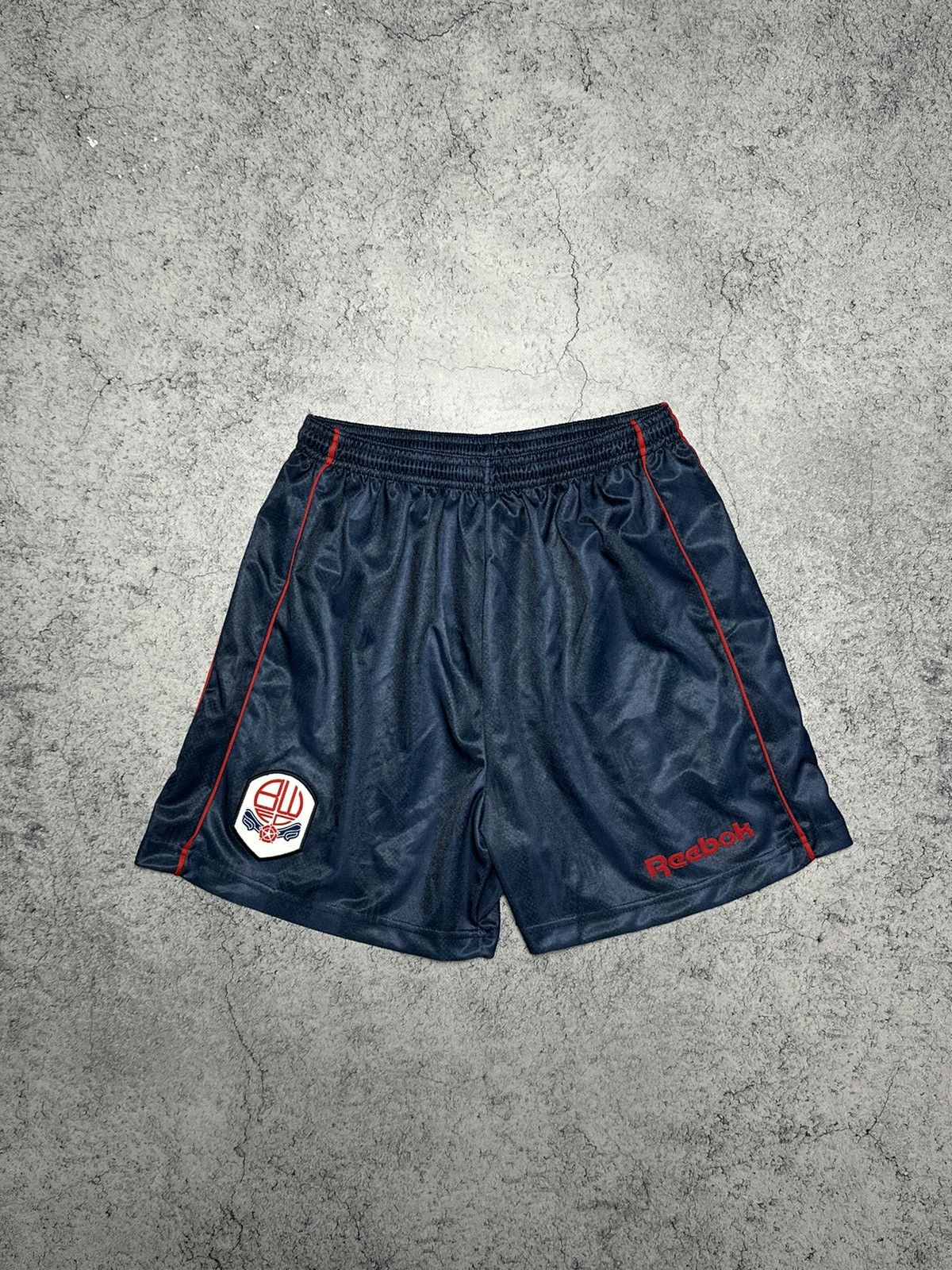 Reebok Vintage Reebok Bolton Wanderers Shorts Size US 30 / EU 46 - 1 Thumbnail