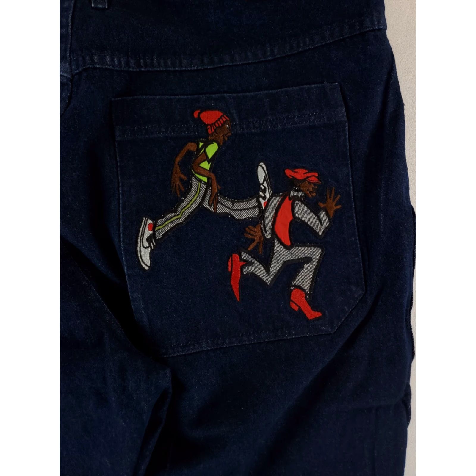 Fubu FUBU Jeans Fat Albert VTG 90s 19107 Platinum Mens 46 (44x31 Actual) Size US 44 / EU 60 - 6 Thumbnail