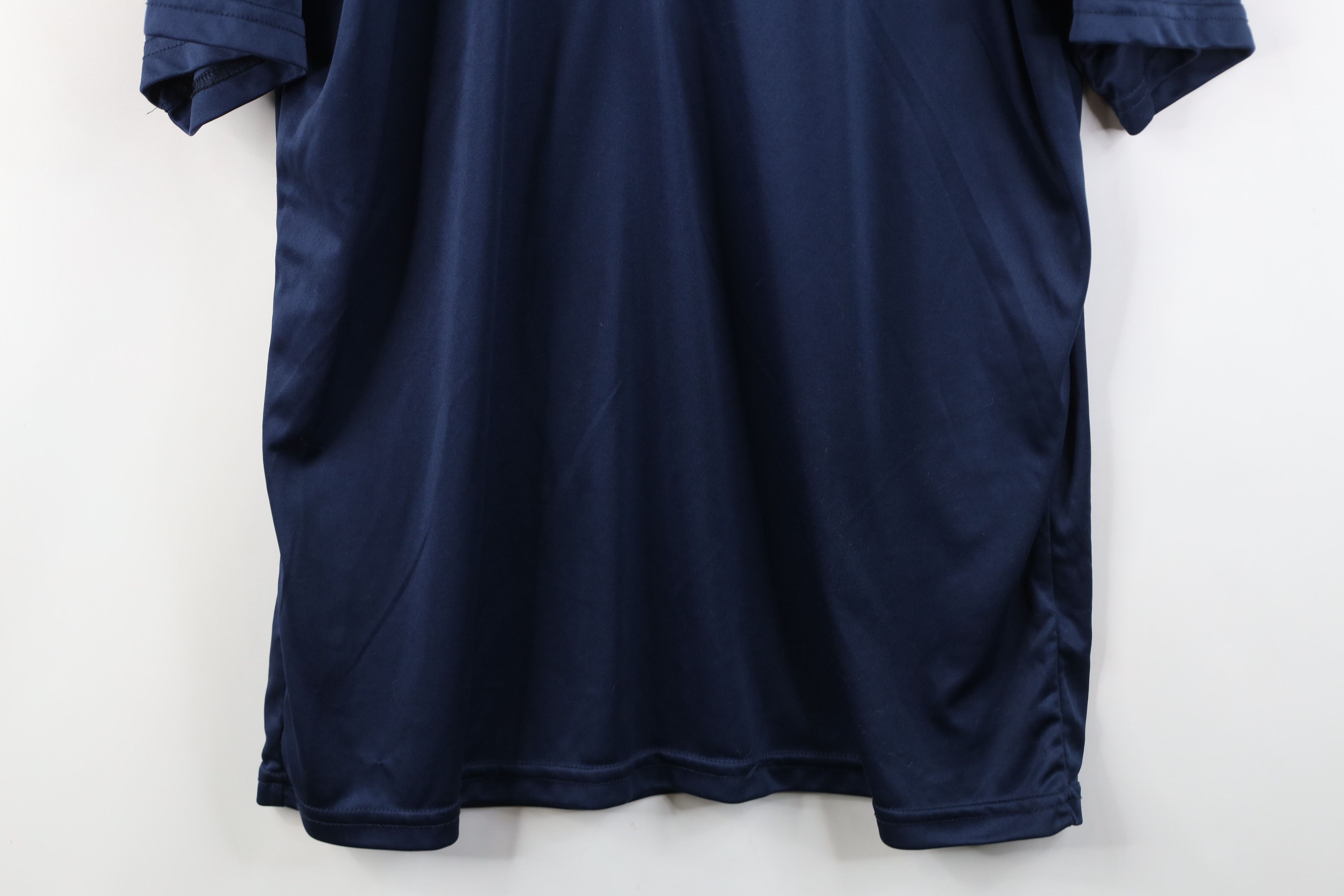 Vintage Collars and Co Performance Knit Golf Polo Shirt Navy Blue Size US XL / EU 56 / 4 - 3 Thumbnail