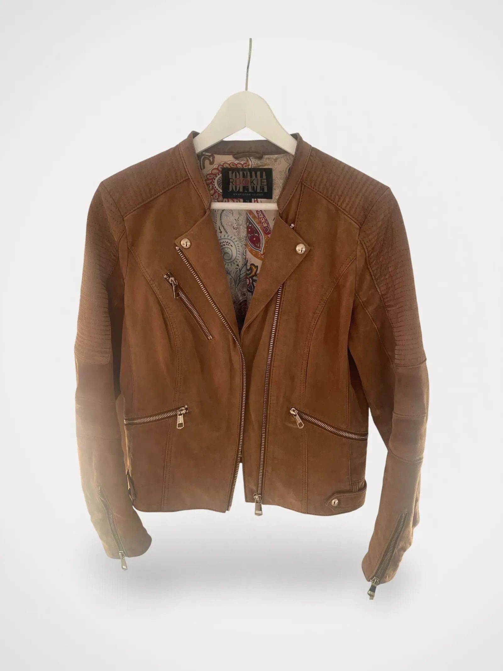 JOFAMA Jofama Rookie by Kristine Ullebo Leather Jacket Size S / US 4 / IT 40 - 1 Thumbnail