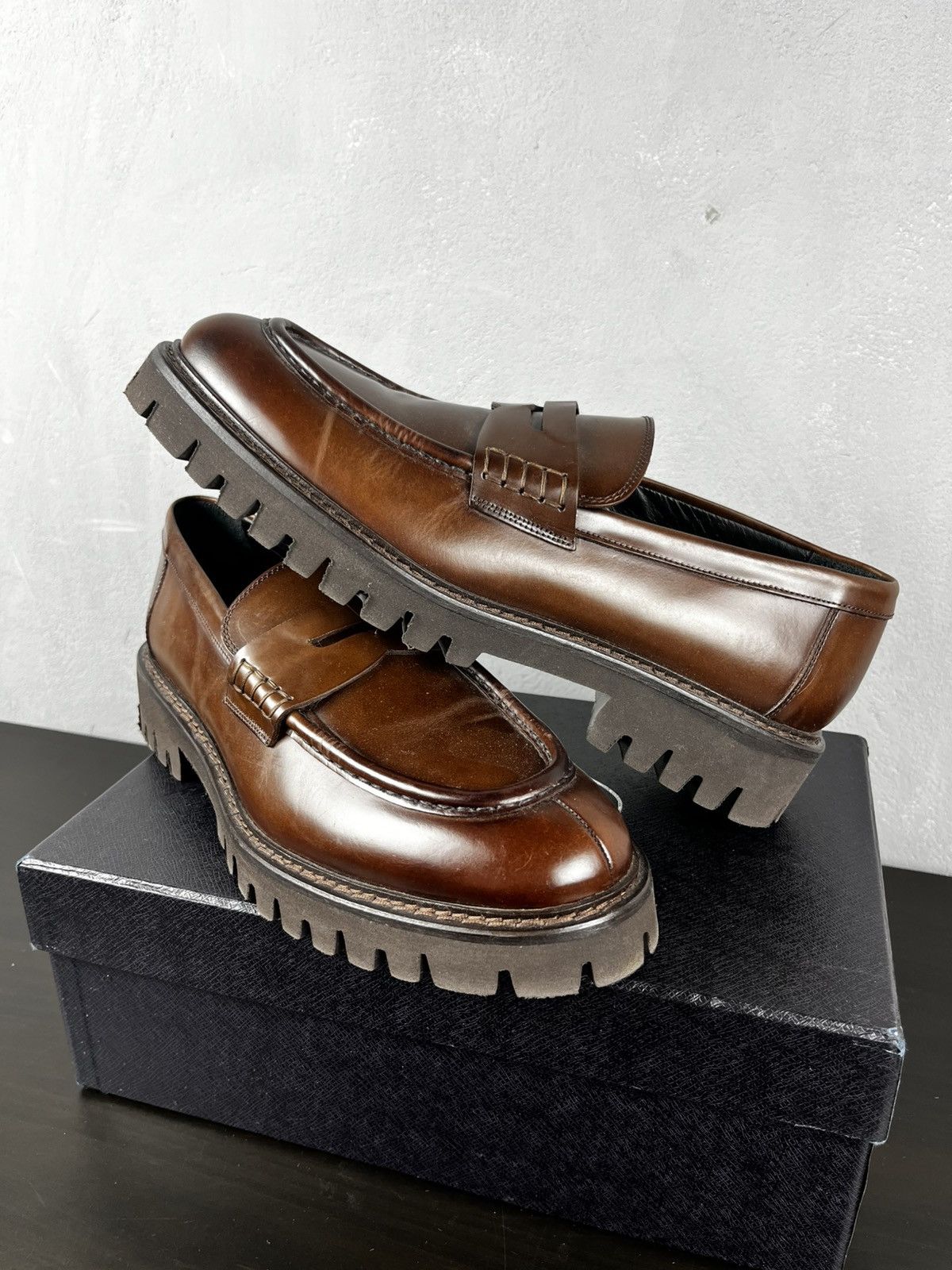 Oliver Sweeney Leather Loafers Size 7,5 in Brown, Men's (Size 7.5) — image 3 of 6