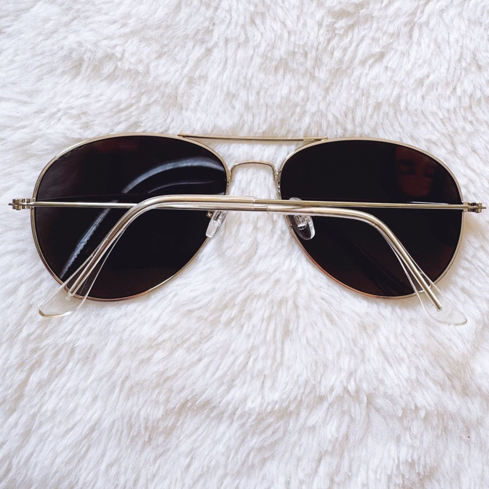 Other Francine Silver W/ Mirrored Lenses Aviator Sunglasses Size ONE SIZE - 12 Thumbnail
