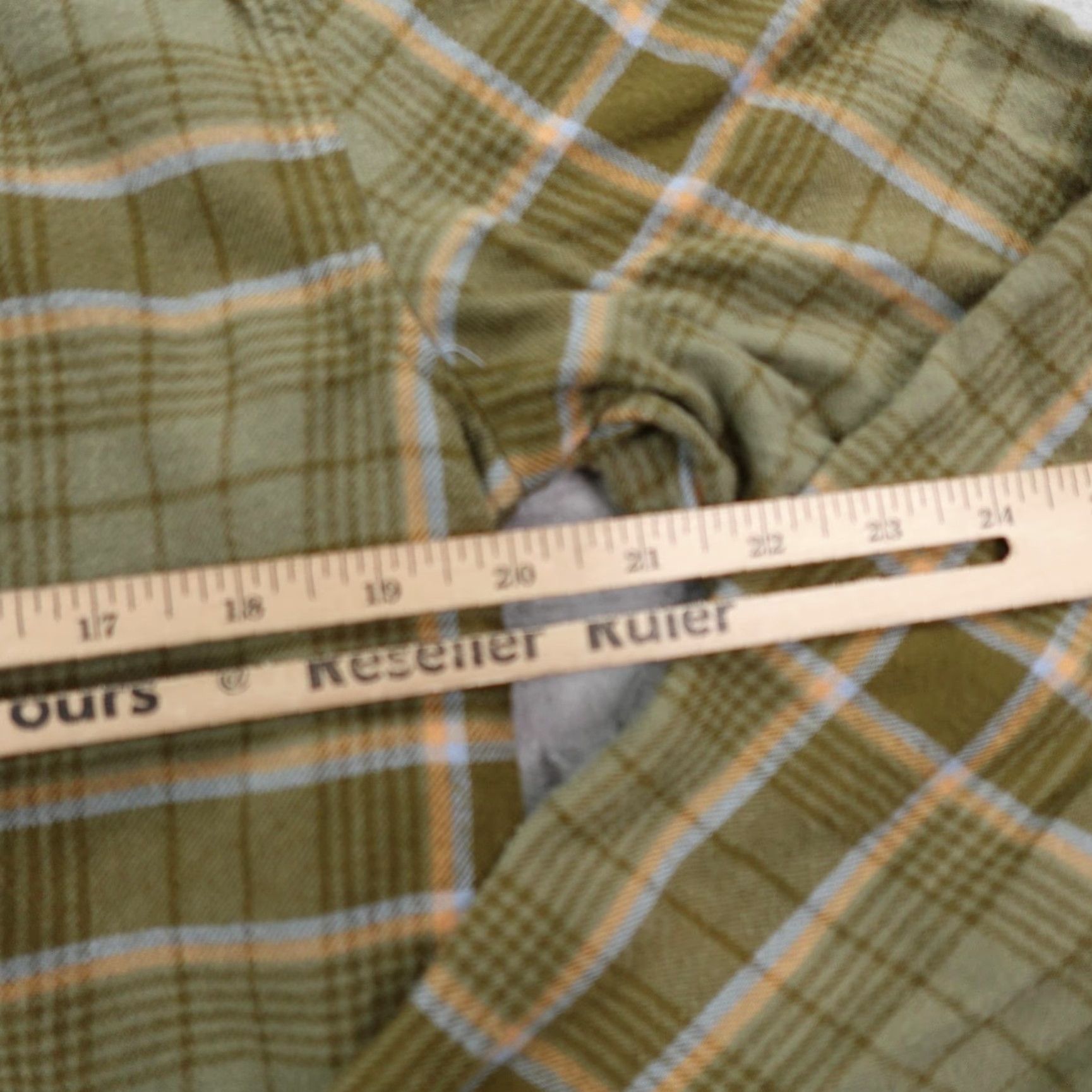 Vintage 5.11 Tactical Shirt Mens Small Green Plaid Flannel Button-Up Utility Outdoors Shirt Size US S / EU 44-46 / 1 - 6 Thumbnail