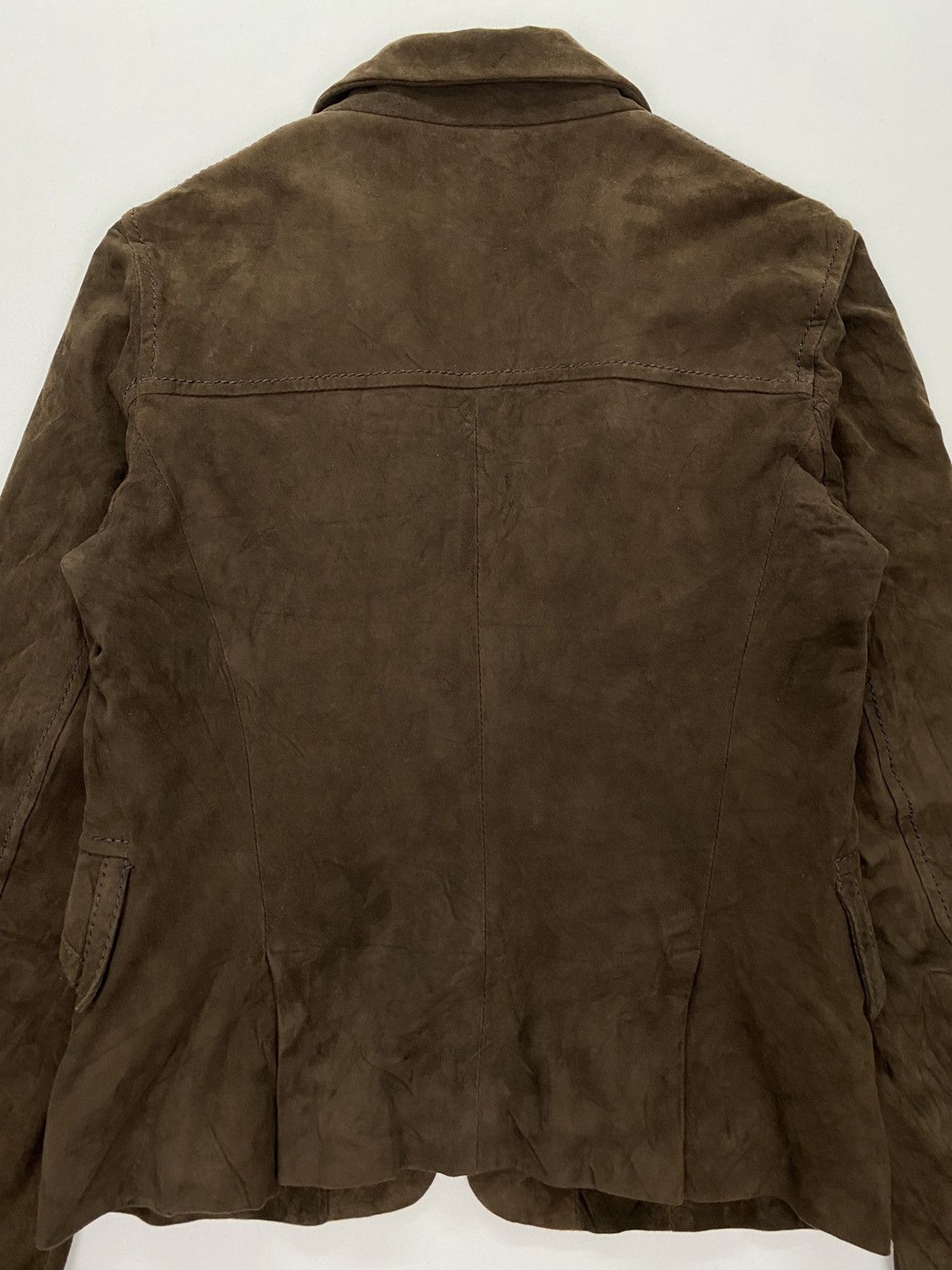 Japanese Brand Flora Smith Leather Coat Size XS / US 0-2 / IT 36-38 - 4 Thumbnail