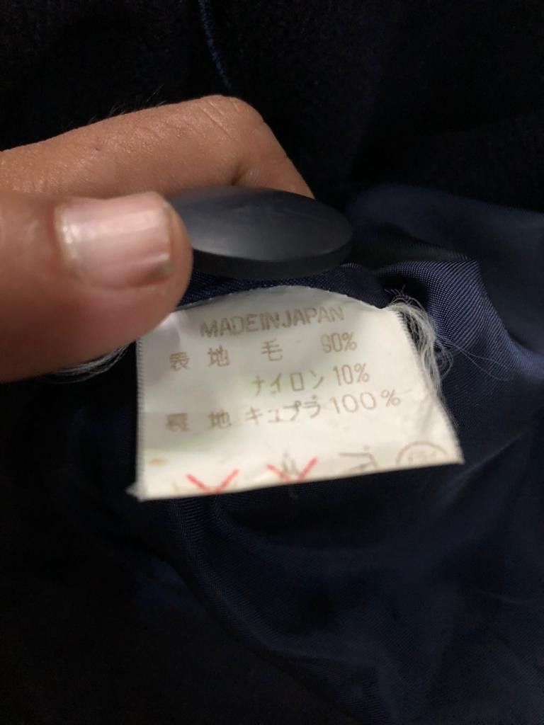 Yohji Yamamoto Vintage 80’s Workshop By Yohji Yamamoto Wool Hooded Jacket Size US L / EU 52-54 / 3 - 4 Thumbnail