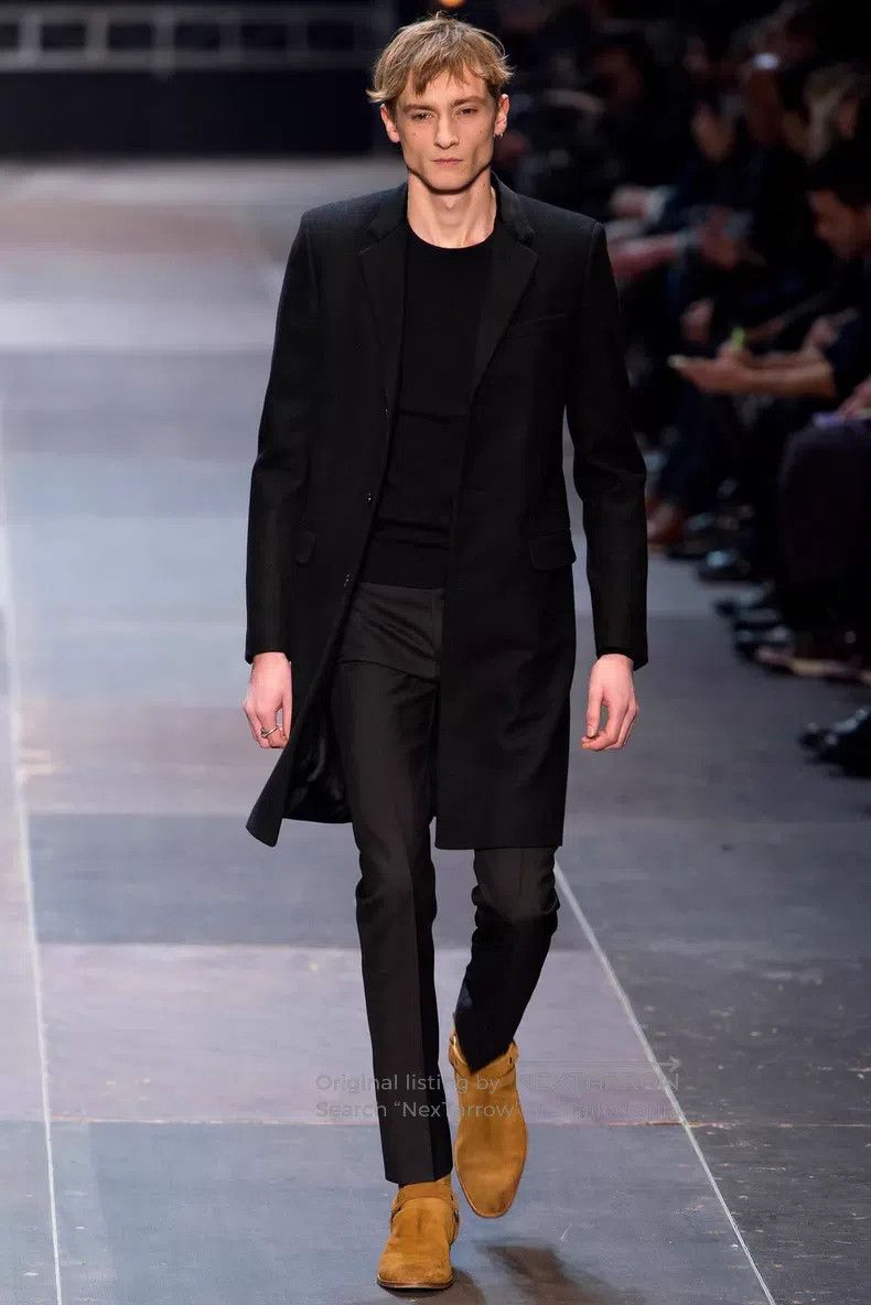 Saint Laurent Paris Saint Laurent Paris Navy Basic Trousers i Size US 34 / EU 50 - 6 Thumbnail