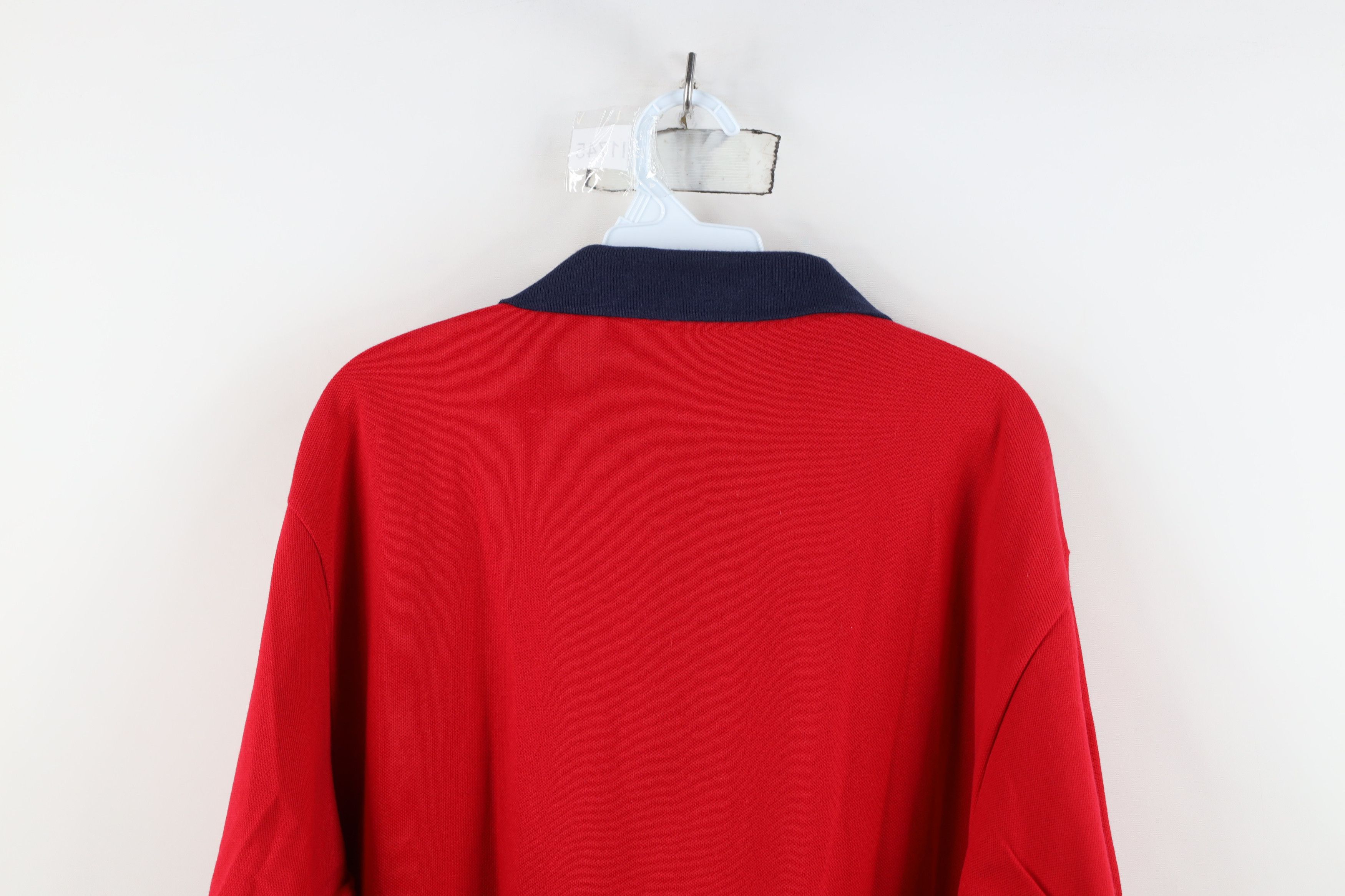 Vintage Vintage 90s Spell Out Almondina Brand Almonds Nuts Polo USA Size US L / EU 52-54 / 3 - 13 Thumbnail