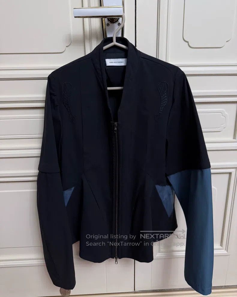 Kiko Kostadinov Kiko Kostadinov Black Murad Asymmetrical Zip