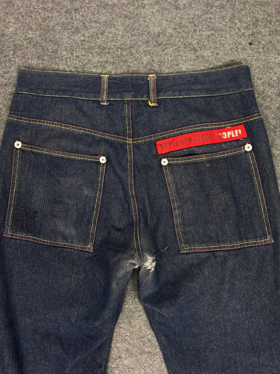 Xlarge XLARGE selvedge distressed denim nice design Size US 35 - 3 Thumbnail