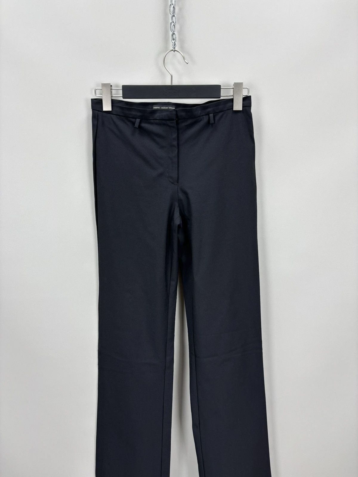 Marithe + Francois Girbaud Womens pants Marithe Francois Girbaud Size 44 Color Black Size 30" / US 8 / IT 44 - 2 Thumbnail