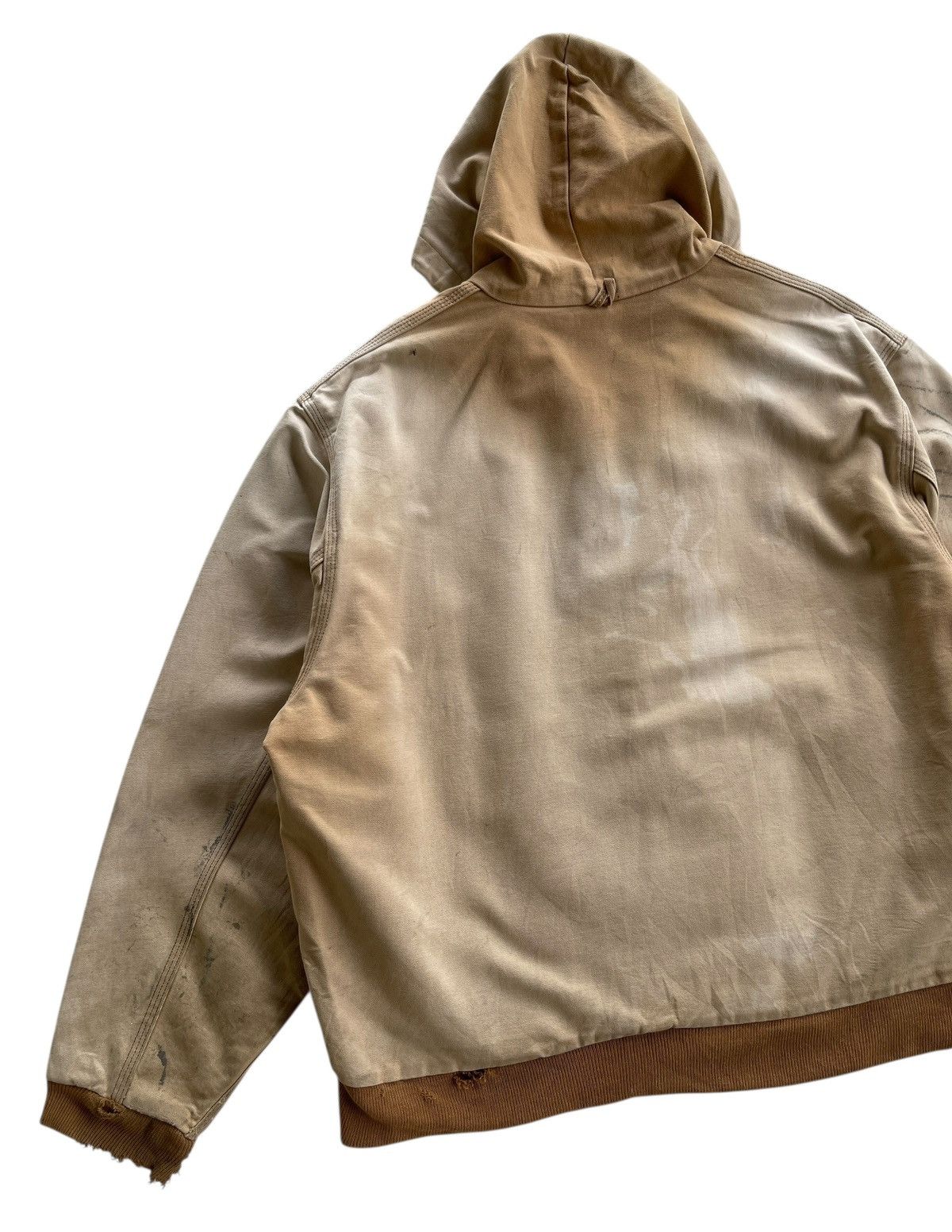 Carhartt Destroyed❗️Vintage 80s Carhartt Active Workwear Jacket Size US XXL / EU 58 / 5 - 17 Thumbnail