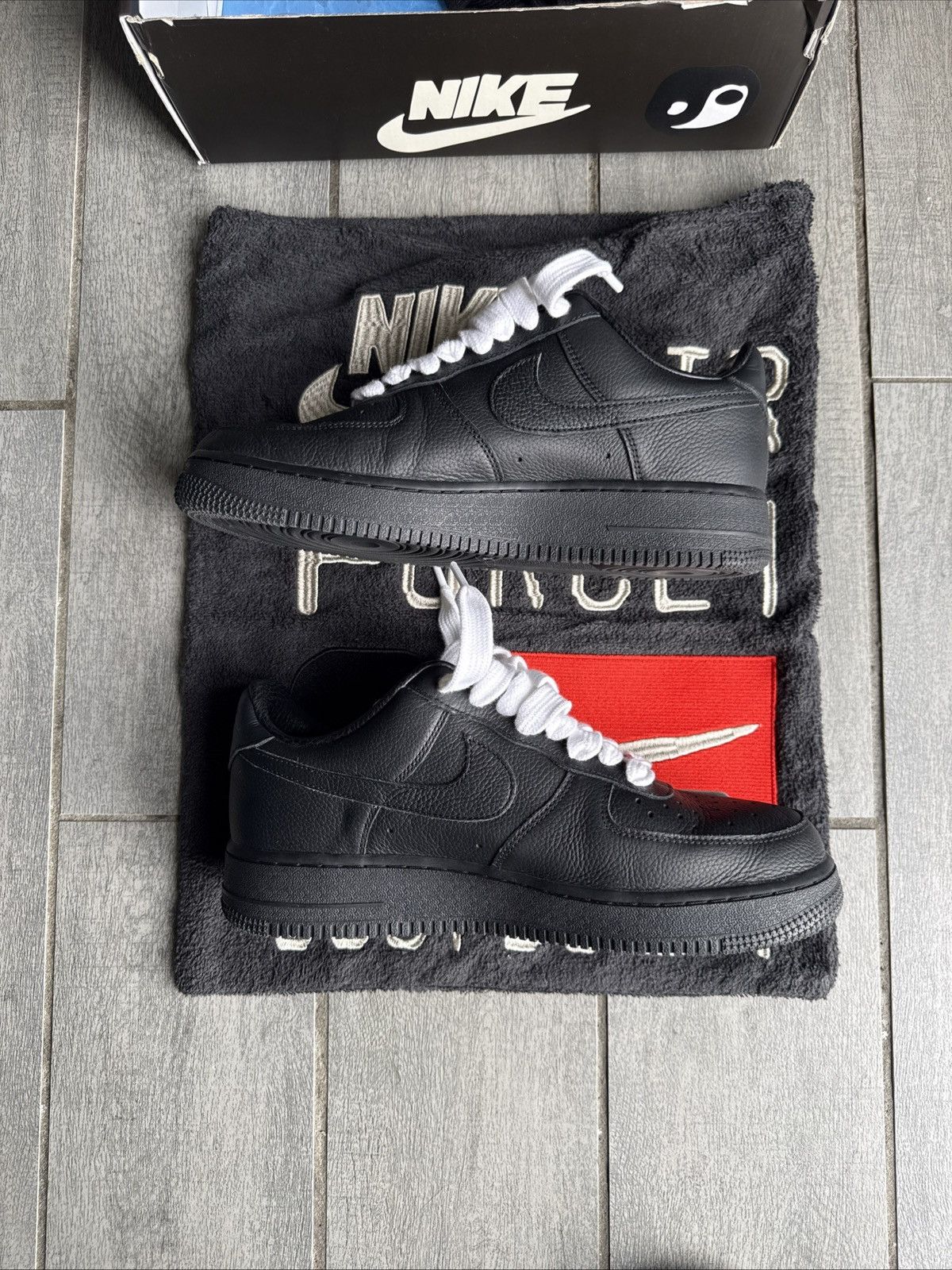 Cactus Plant Flea Market CPFM Nike Air Force 1 Black Size US 10 / EU 43 - 2 Thumbnail