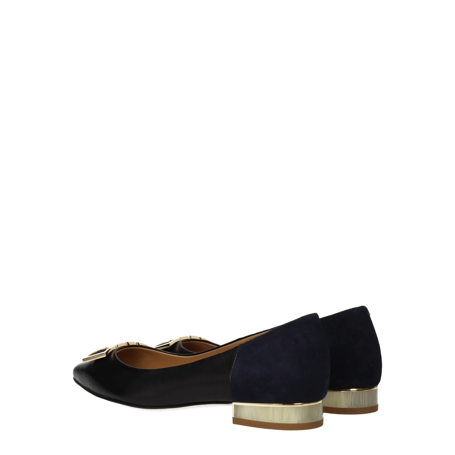 Tory Burch ob1o1e1124 Leather Ballet Flats in Black Size US 5 / IT 35 - 4 Thumbnail