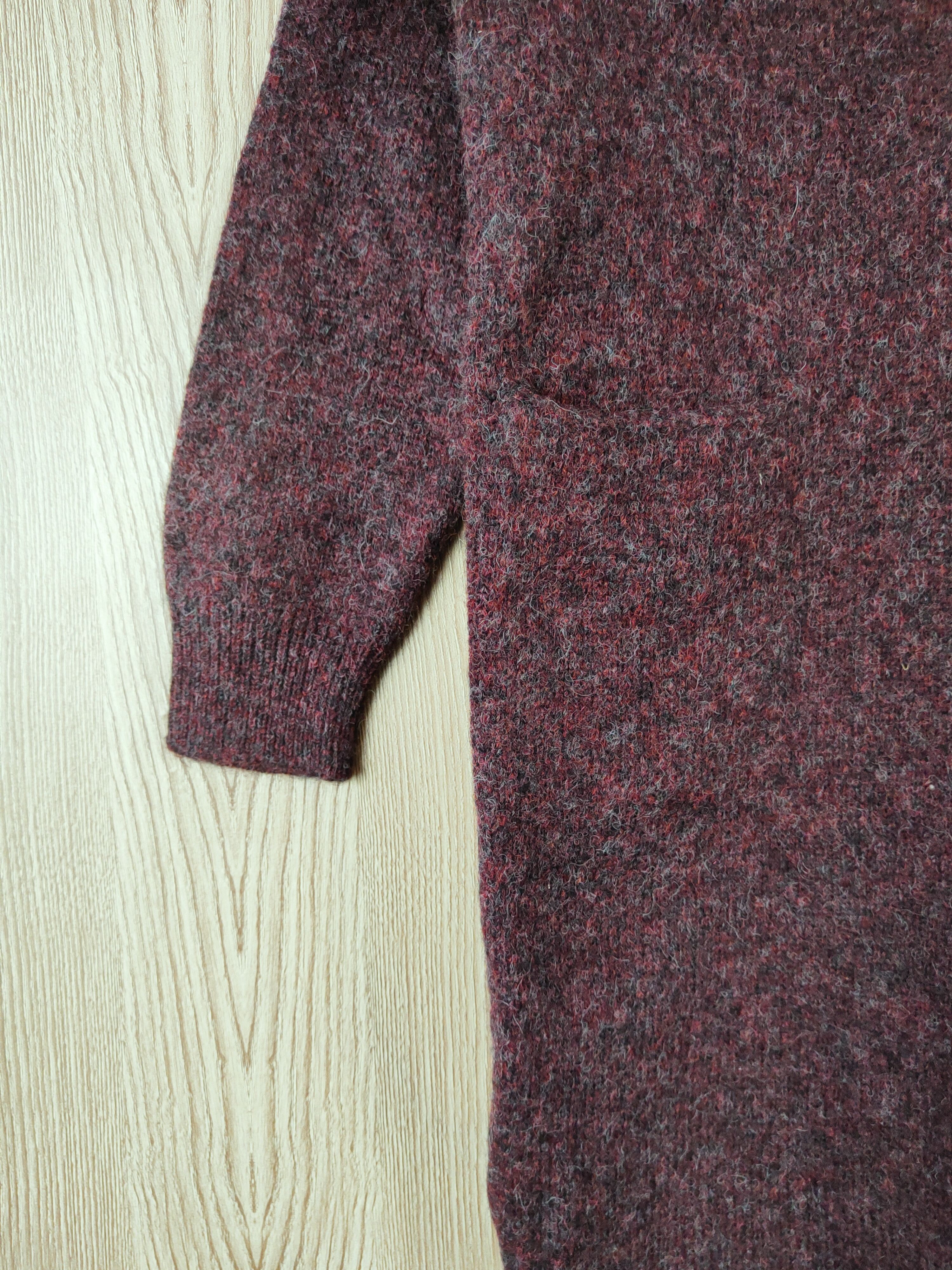 Homespun Knitwear Uniqlo Knitwear mohair Hoodie Long Cardigan #W739 Size M / US 6-8 / IT 42-44 - 4 Thumbnail