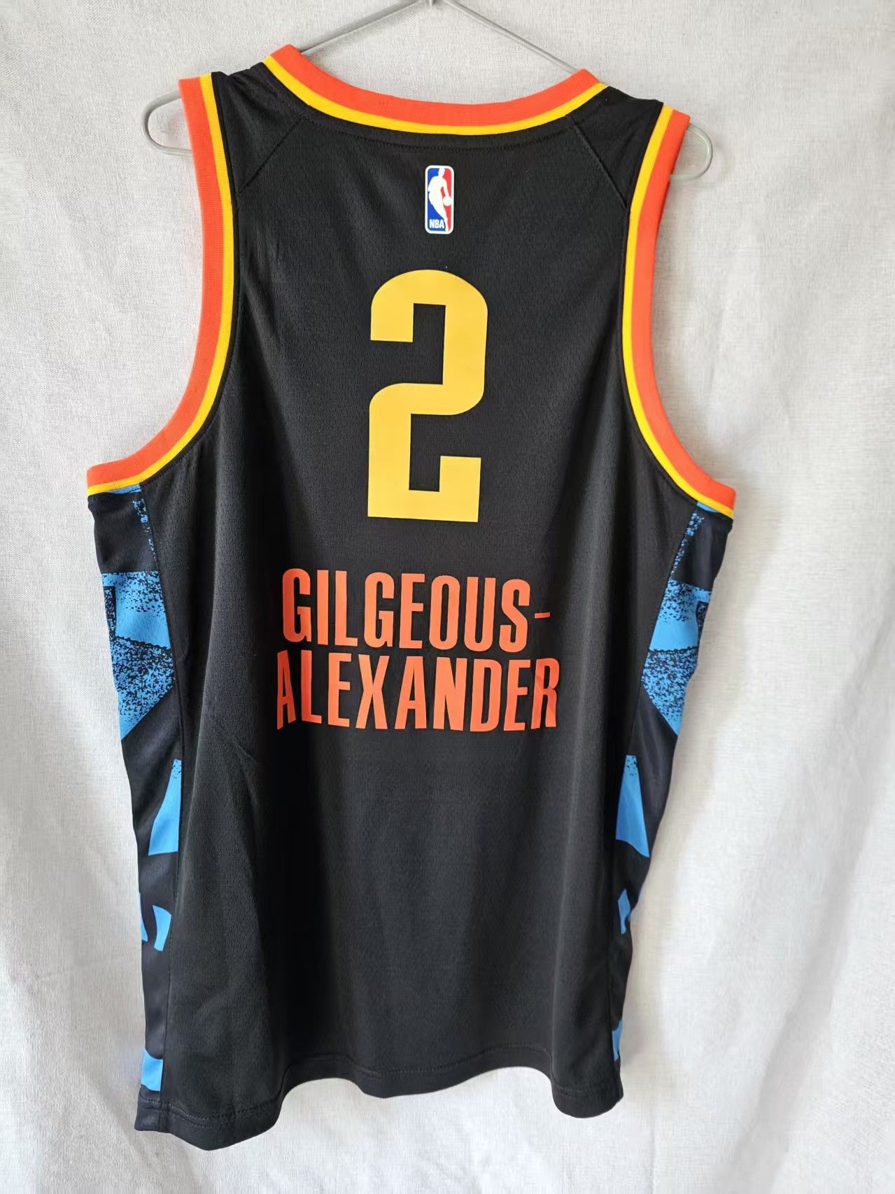 NBA Oklahoma City Thunder 2 Gilgeous-Alexander Jersey Size US XL / EU 56 / 4 - 3 Thumbnail