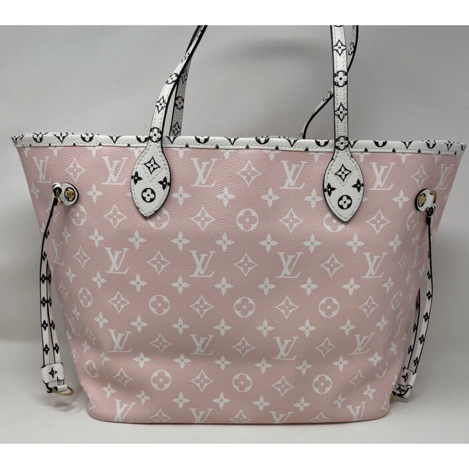Louis Vuitton Louis Vuitton Red/Multi Giant Monogram Ltd. Ed MM Neverfull Size ONE SIZE - 4 Thumbnail