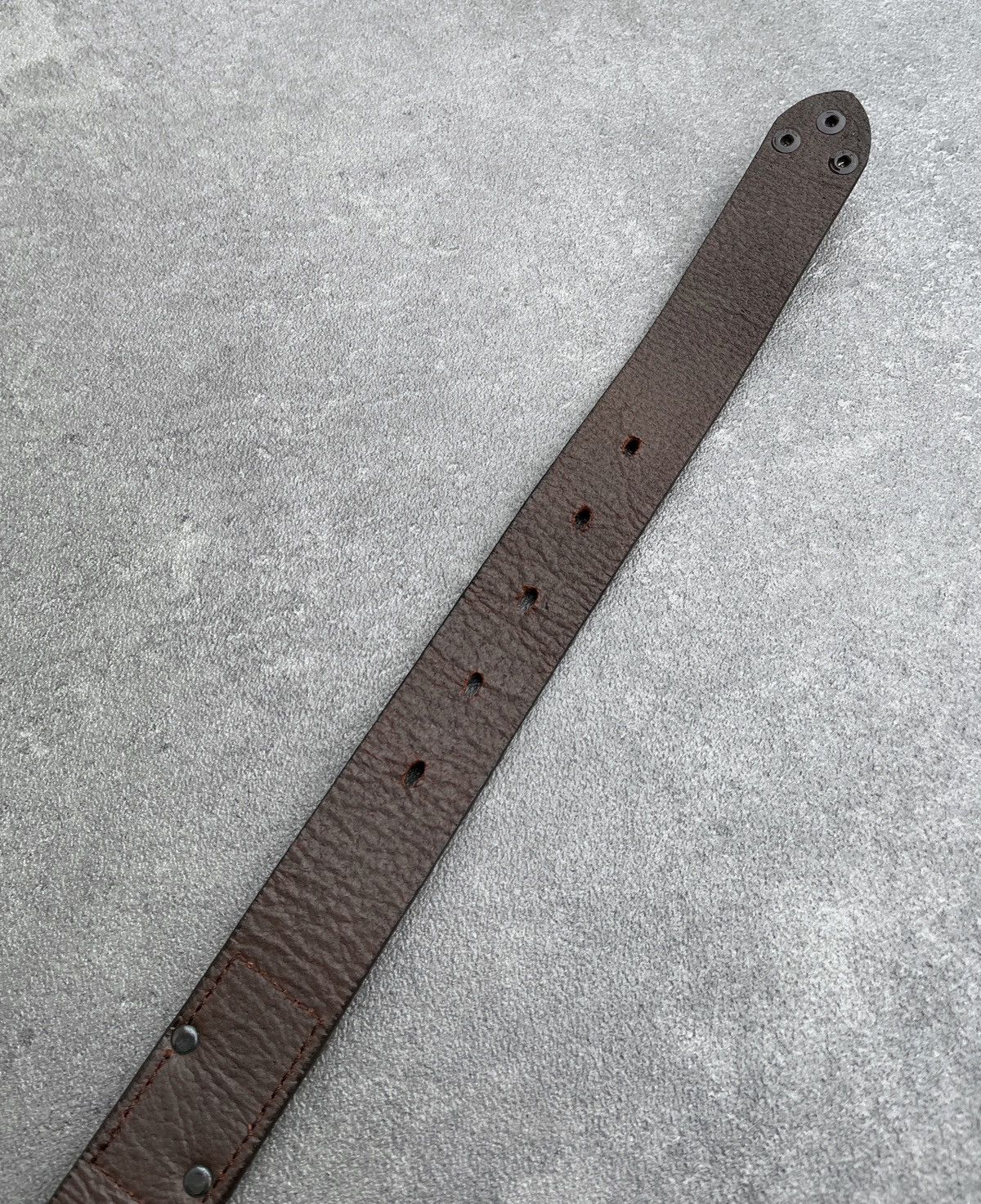 Diesel 🔥Rare Vintage 2000’s DIESEL Big logo Leather Belt Size ONE SIZE - 16 Thumbnail