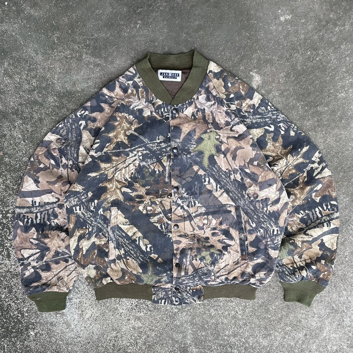 Mossy Oaks × Vintage Crazy Vintage Y2K Mossy Oak Realtree Camo Rare Bomber Jacket Size US XL / EU 56 / 4 - 1 Thumbnail