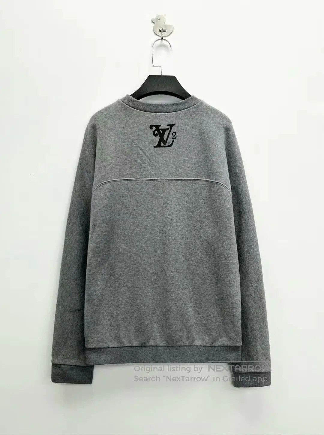 Louis Vuitton louis vuitton x nigo gray logo sweatshirt. Size US M / EU 48-50 / 2 - 2 Thumbnail