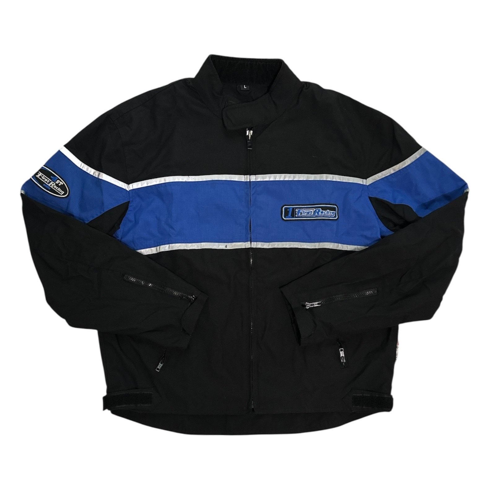 Vintage Vintage First Racing Race Jacket Scotchlite 3M Size US L / EU 52-54 / 3 - 1 Thumbnail