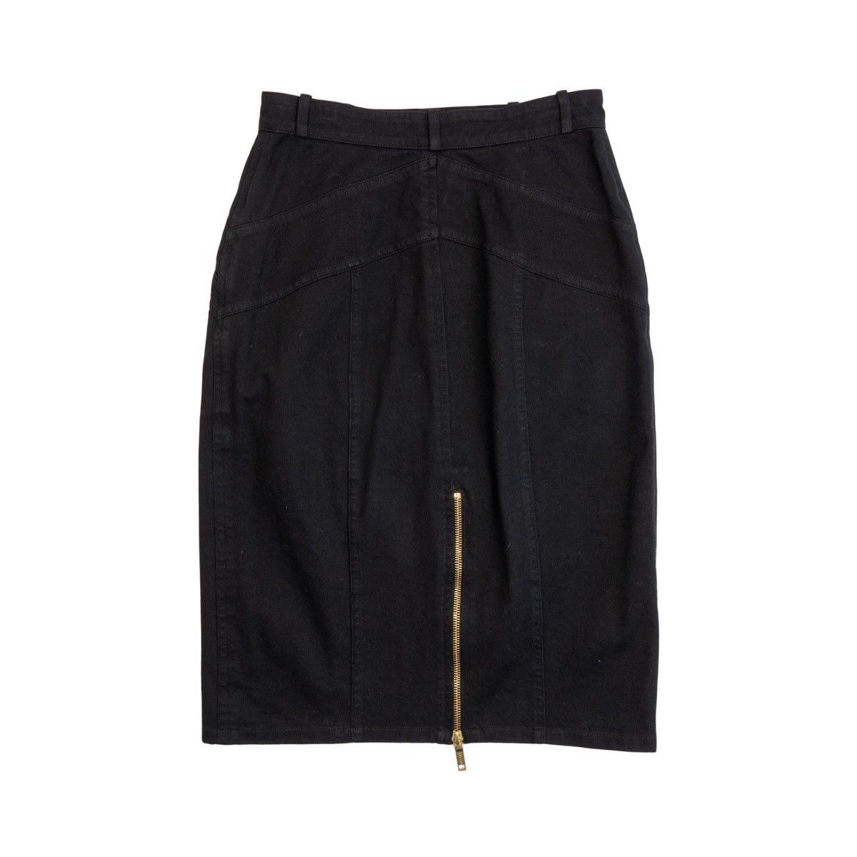 Celine Celine Pencil Mid Thigh Skirt Size 26" / US 2 / IT 38 - 2 Thumbnail
