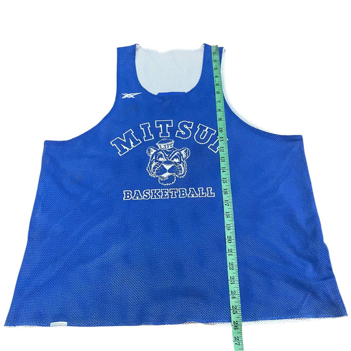 Japanese Brand Mitsui Basketball reversible mesh Jersey (fit size M) Size US M / EU 48-50 / 2 - 17 Thumbnail