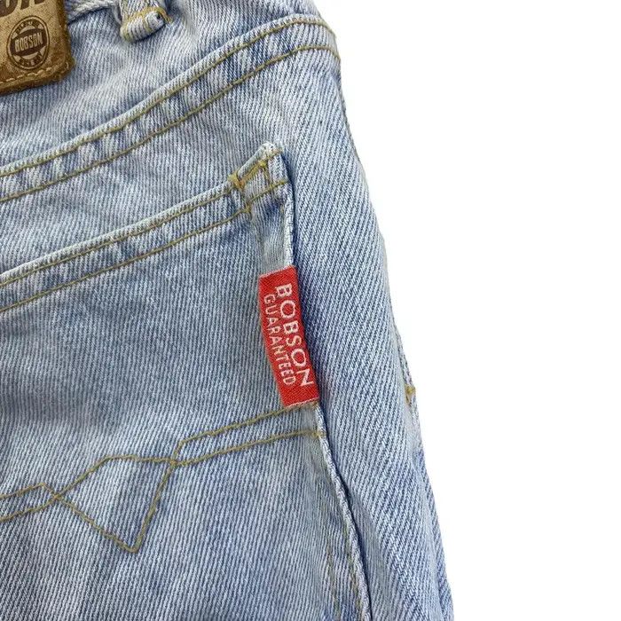 Vintage Vtg BOBSON USA STREET Blue Season Denim Jeans Pant Trouser Size US 30 / EU 46 - 5 Thumbnail