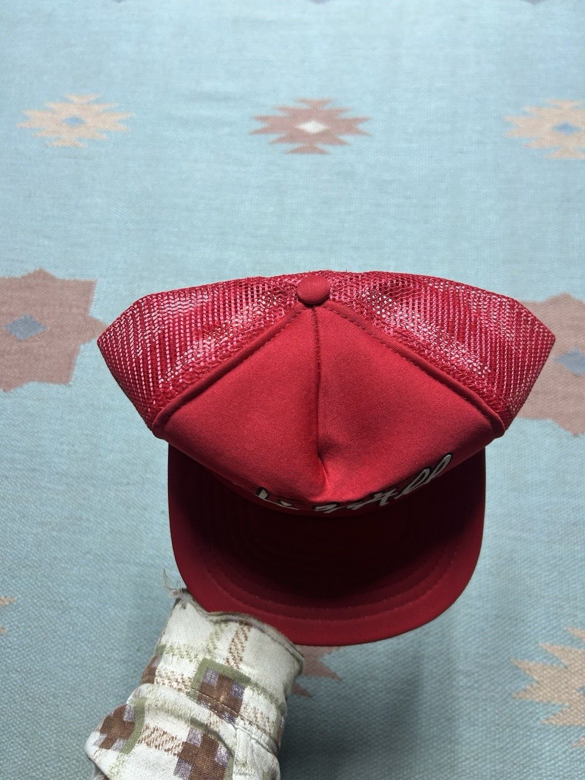 Vintage Vtg 80s trucker hat Hi Y’all from Atlanta Georgia USA made Size ONE SIZE - 3 Thumbnail