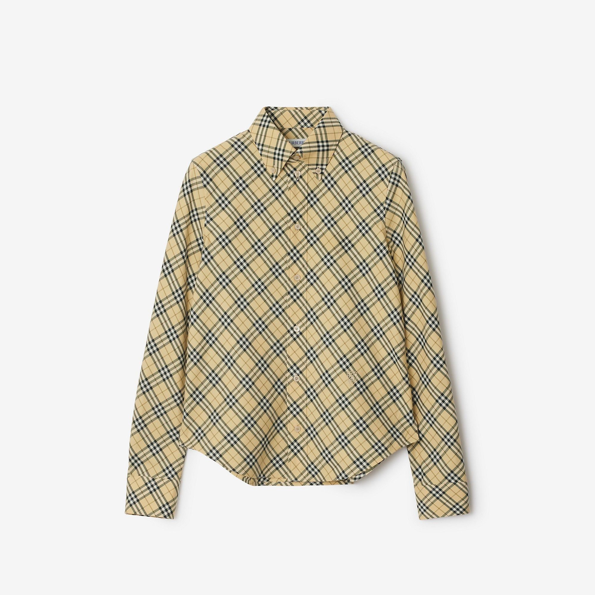 Burberry o1w1db10426 Check Cotton Shirt in Multicolor Size S / US 4 / IT 40 - 1 Thumbnail