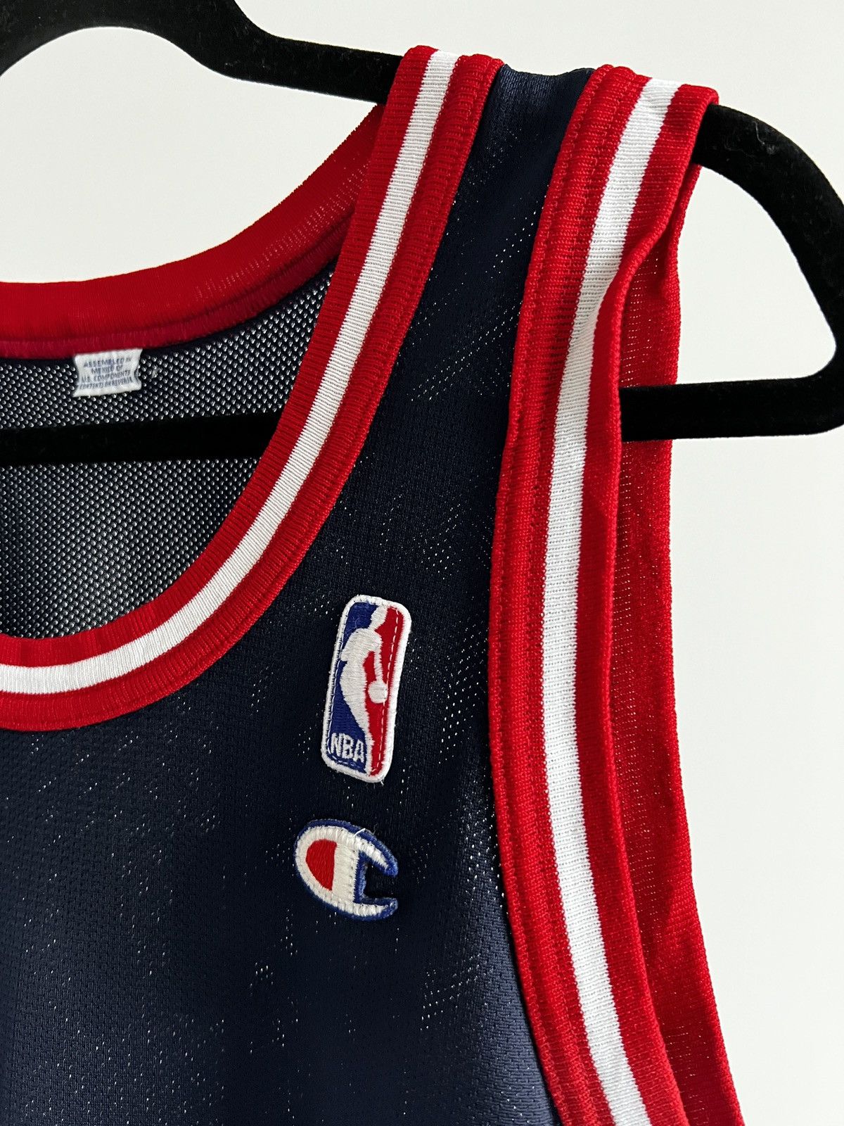 Champion MARIO ELIE Houston Rockets Vintage Champion Jersey 44 NBA Size US L / EU 52-54 / 3 - 8 Thumbnail