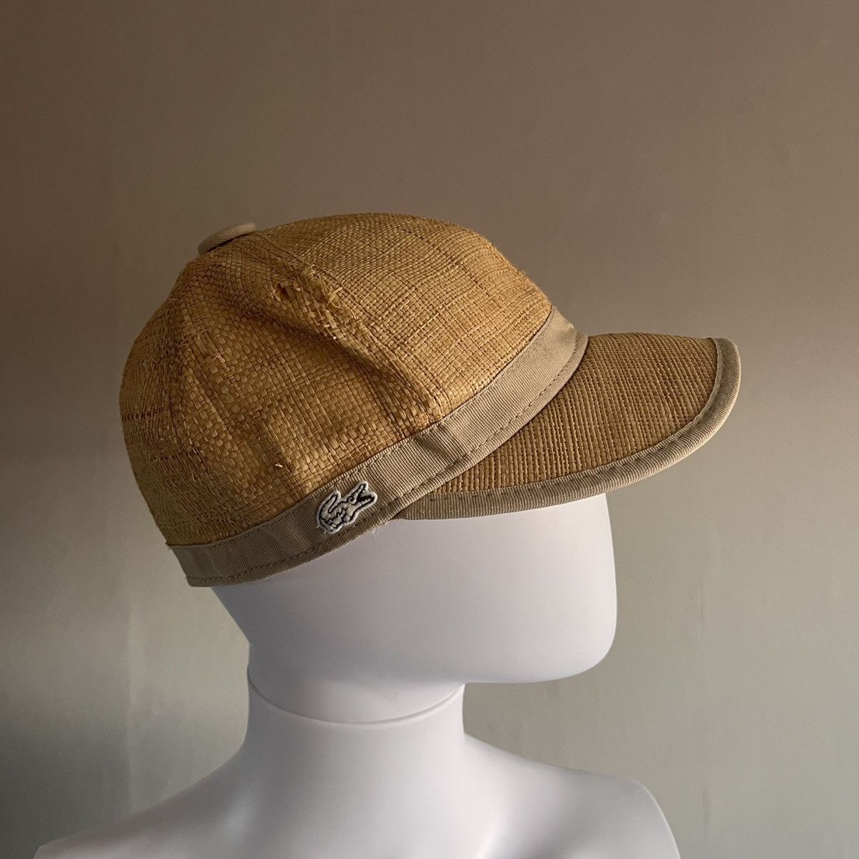 Lacoste Lacoste Live Straw Hat Cap Size ONE SIZE - 7 Thumbnail