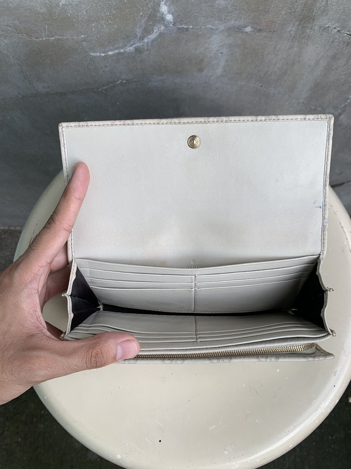 Gucci GG Guccissima Long Wallet Size ONE SIZE - 6 Thumbnail