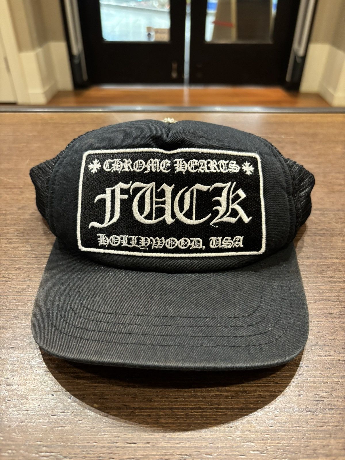 Chrome Hearts Chrome Hearts F**k Trucker Hat | Grailed display picture 2