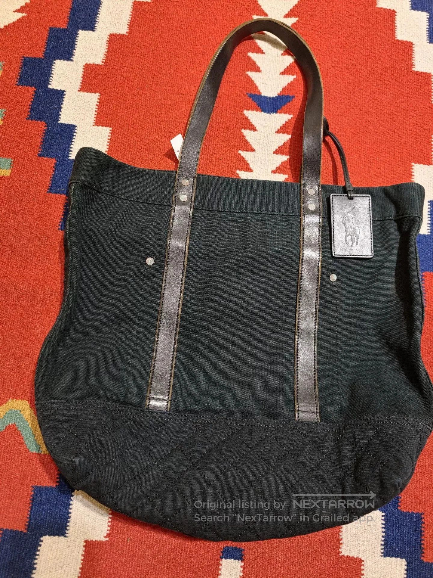 RRL Ralph Lauren Polo Ralph Lauren RRL Racing Tote Bag. Size ONE SIZE - 6 Thumbnail