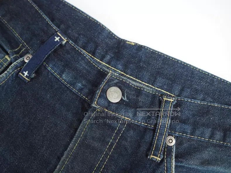 Wtaps WTAPS size L Swear Word Detail Blue Washed Denim Jeans Size US 27 - 3 Thumbnail