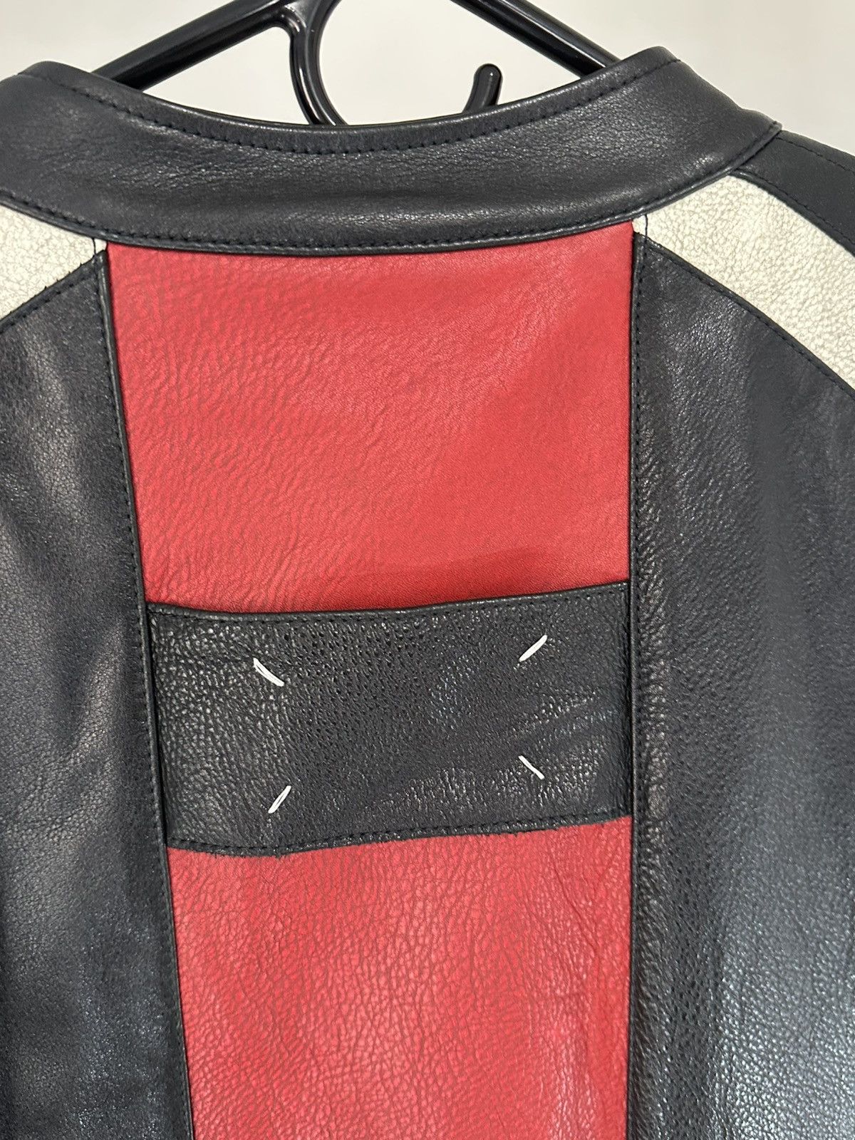 Maison Margiela Maison Margiela MM10 Runway Leather Biker Jacket Size US L / EU 52-54 / 3 - 14 Thumbnail