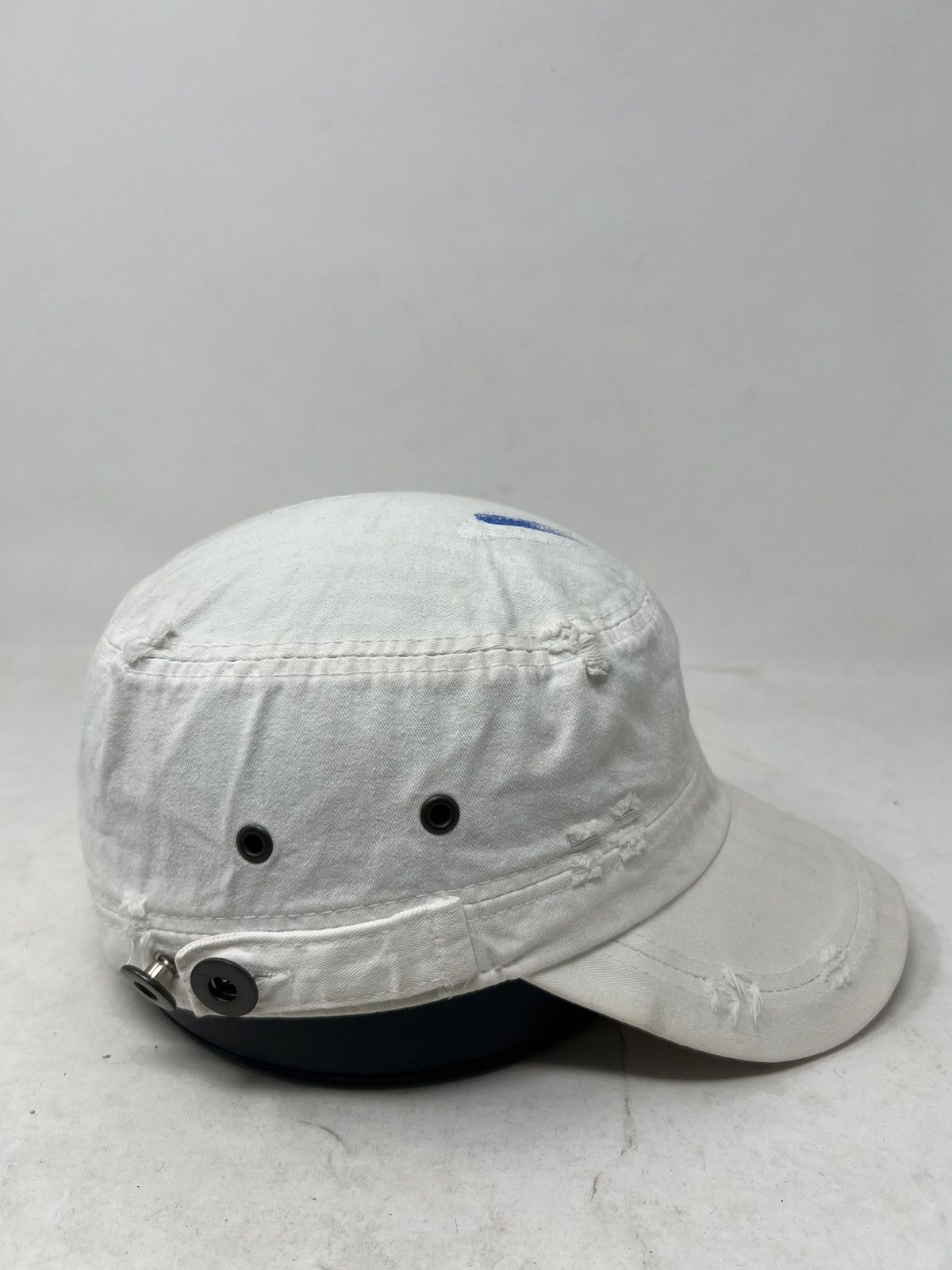 If Six Was Nine Paris Painted Distressed Streetwear Hat Size ONE SIZE - 4 Thumbnail