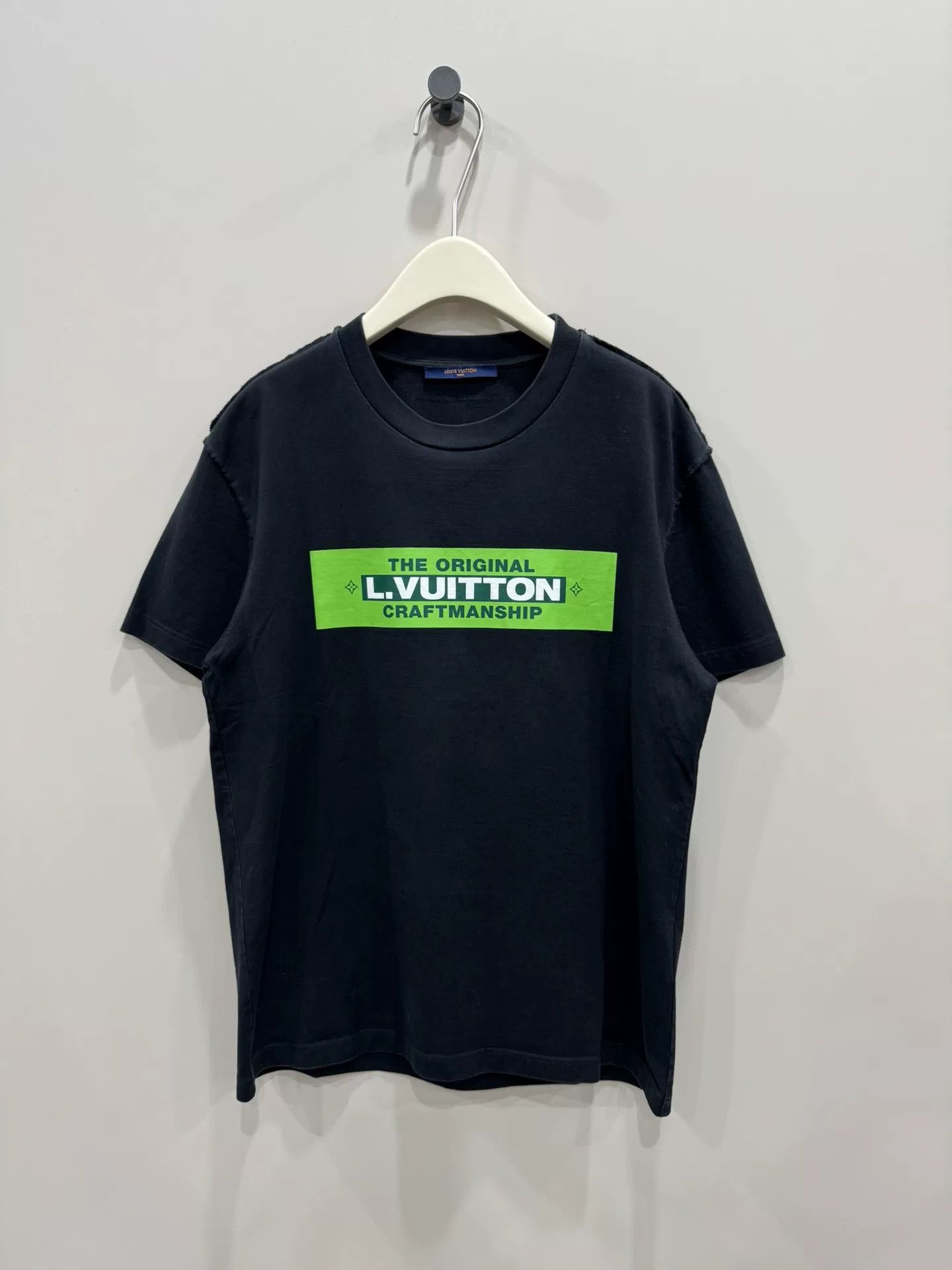 Louis Vuitton louin vuitton green logo short sleeve t-shirt Size US M / EU 48-50 / 2 - 1 Thumbnail