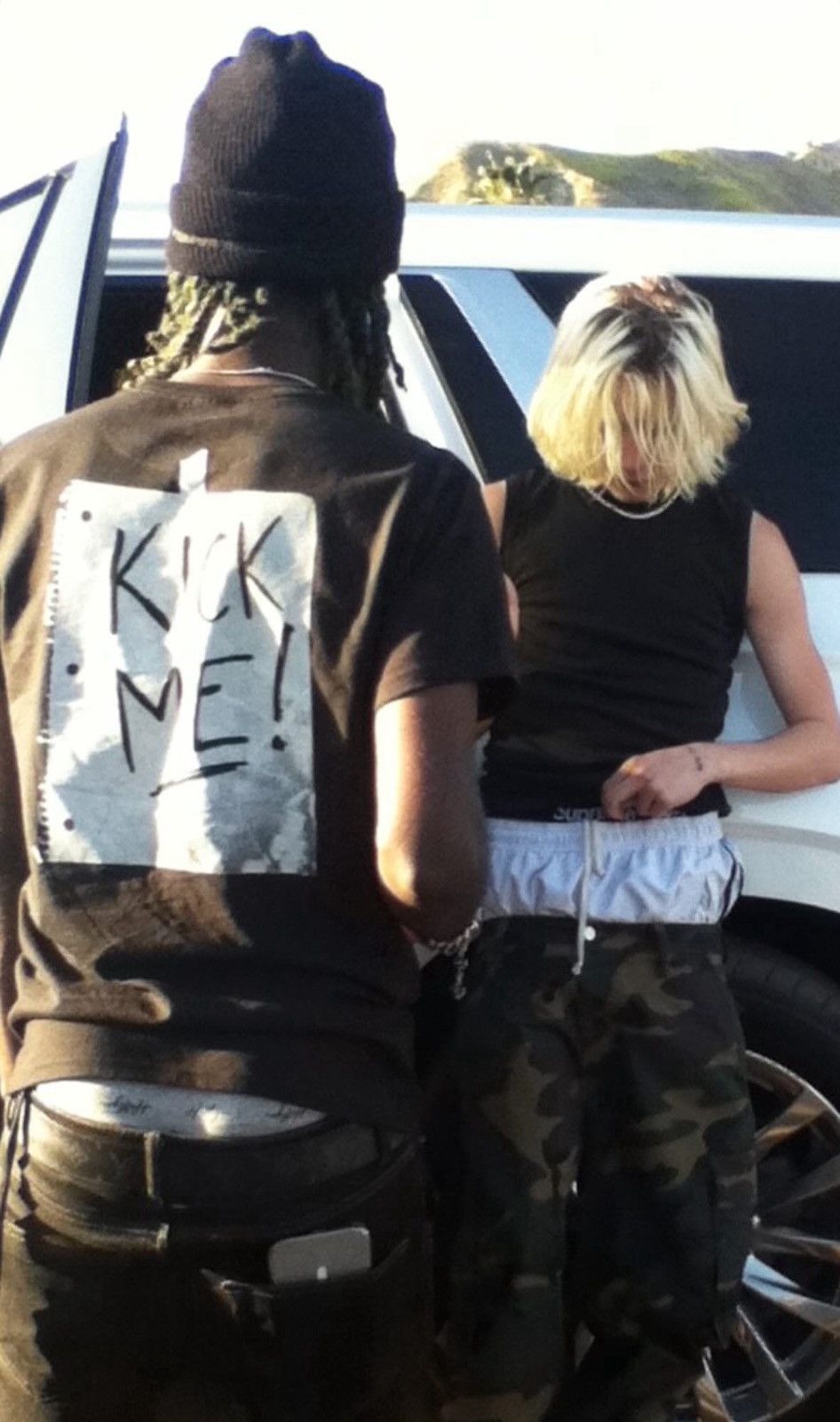 Designer Rehab by Stunmic “Kick Me” Tee Size US M / EU 48-50 / 2 - 5 Thumbnail