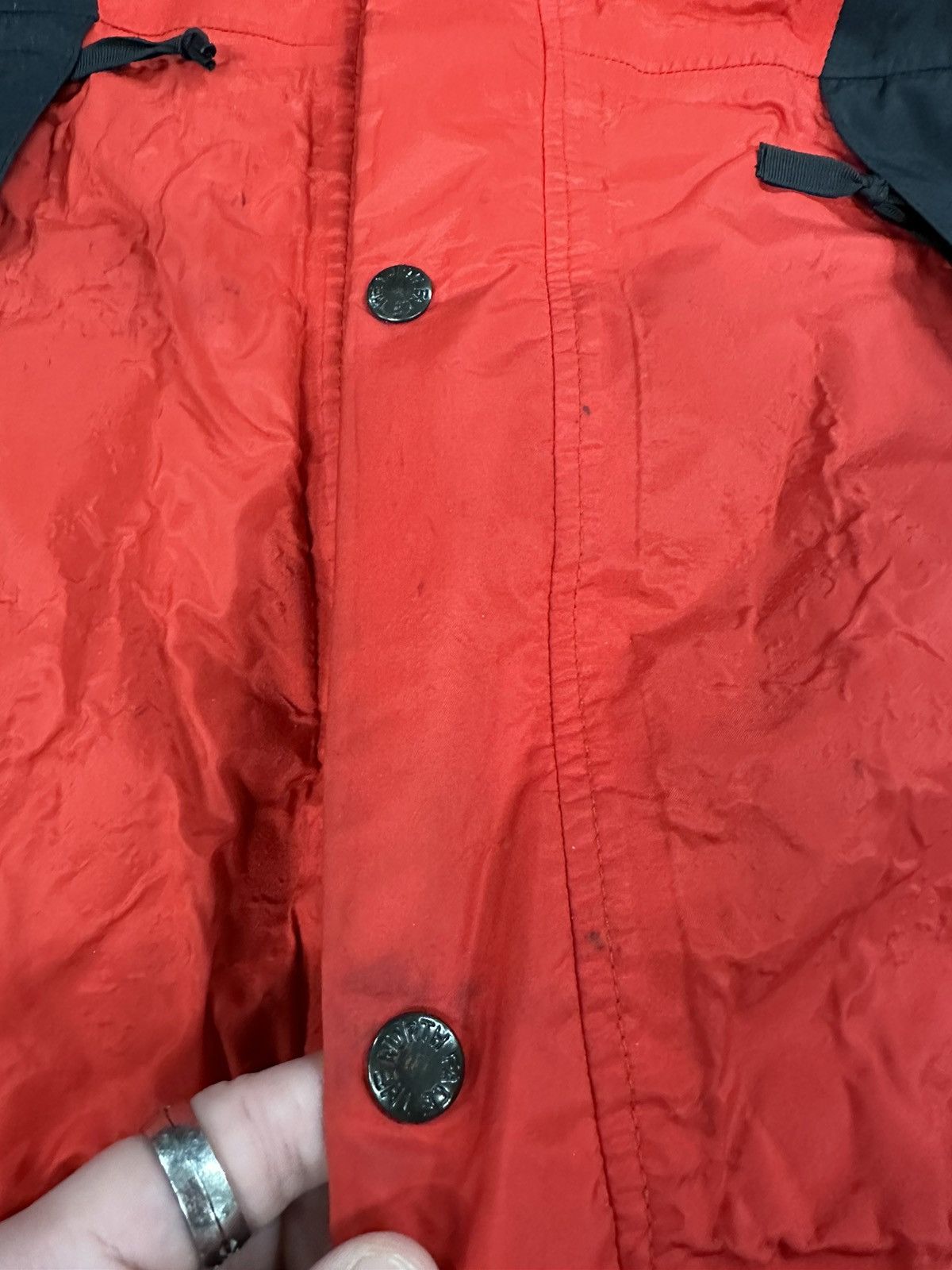 The North Face × Vintage Vintage 90s The North Face Mountain Light Red Jacket Size US L / EU 52-54 / 3 - 9 Thumbnail