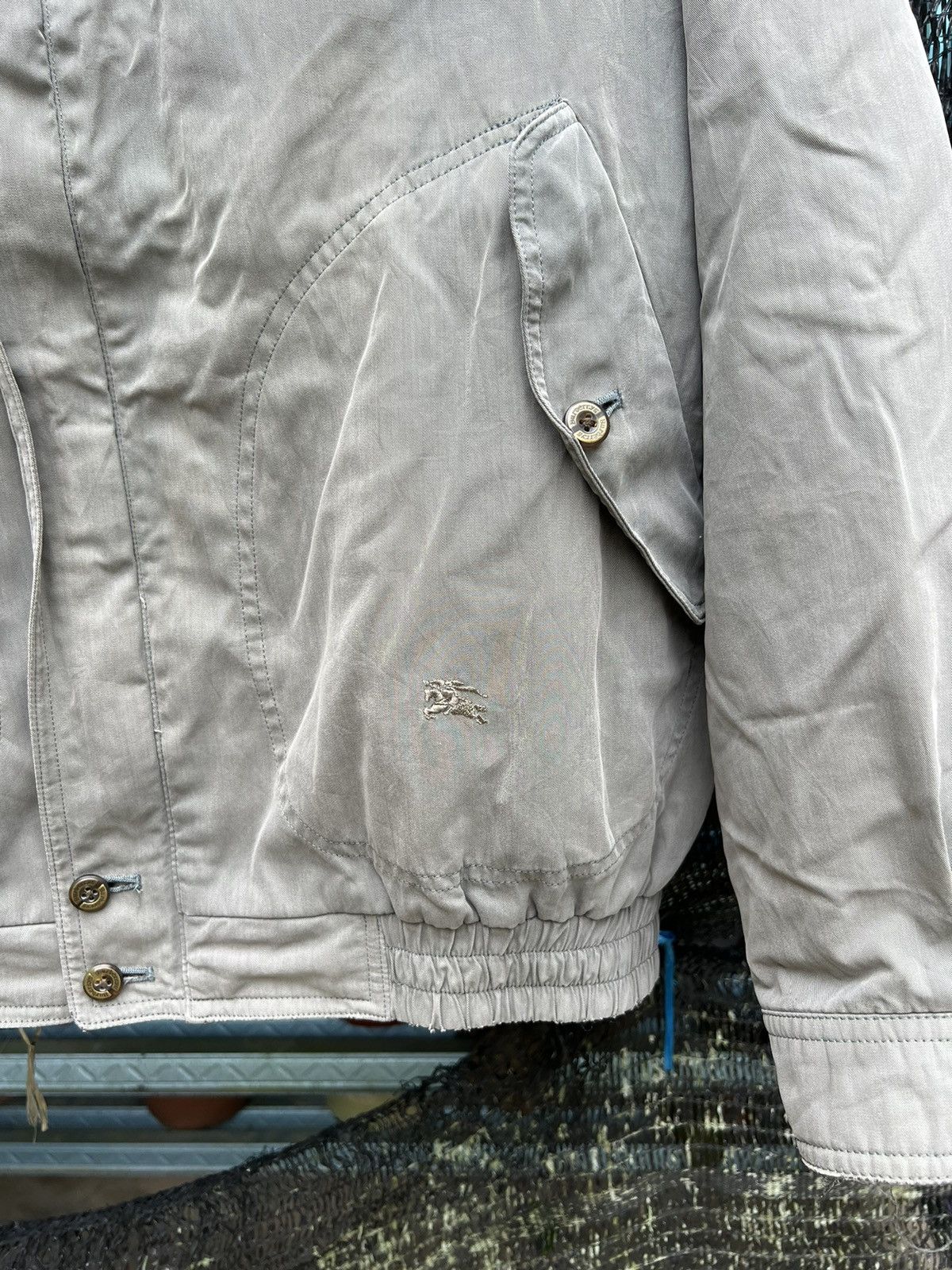 Burberry Prorsum × Vintage Vintage Burberry Bomber Jacket Size US L / EU 52-54 / 3 - 4 Thumbnail