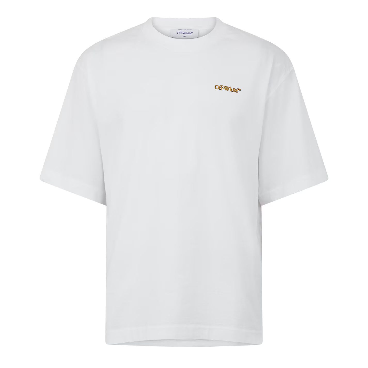 Off-White o1g2r1mq0226 Tape Skate Crew Neck T-Shirt In White Size US XS / EU 42 / 0 - 1 Thumbnail