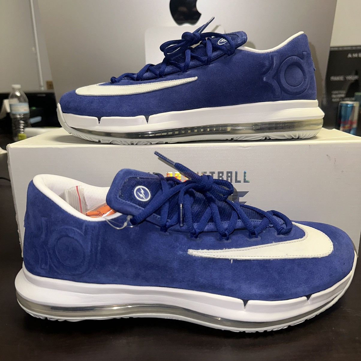 Nike Nike KD 6 Elite Premium x Fragment Design Deep Royal 2014 Grailed