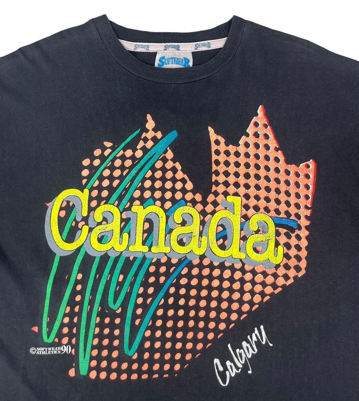 Vintage 90s Sunfaded Vintage Canada tee Size US XXL / EU 58 / 5 - 3 Thumbnail