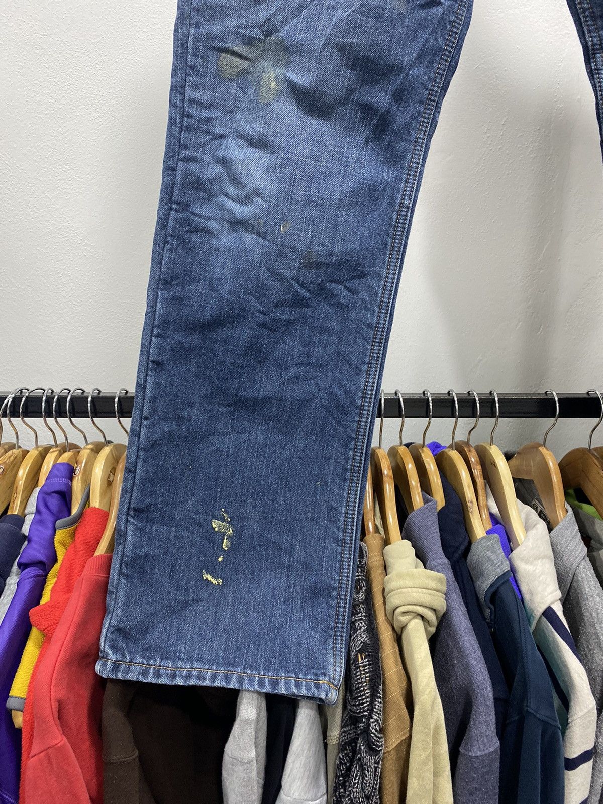 Carhartt × Vintage Carhartt Blue Denim 90s Size US 35 - 22 Thumbnail