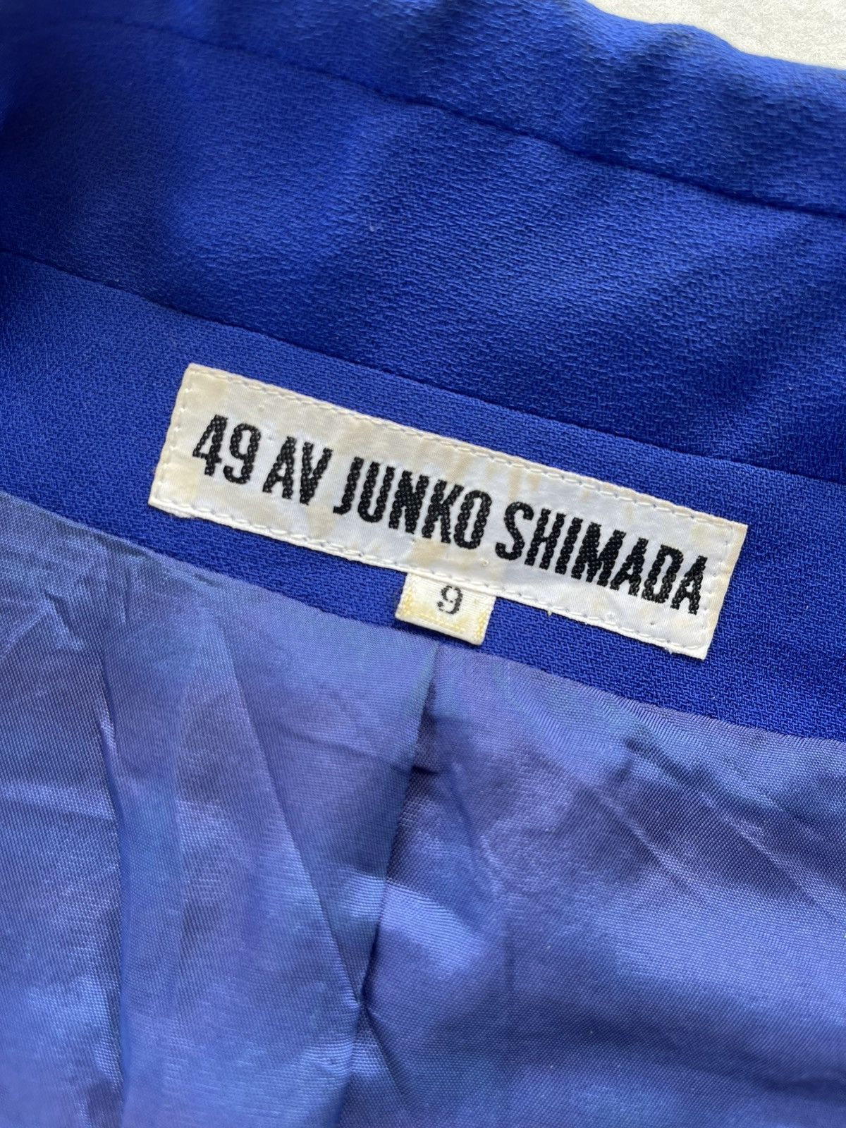 Japanese Brand × Junko Shimada 49 AV JUNKO SHIMADA JAPAN WOMEN'S BUTTON JACKET Size S / US 4 / IT 40 - 7 Thumbnail