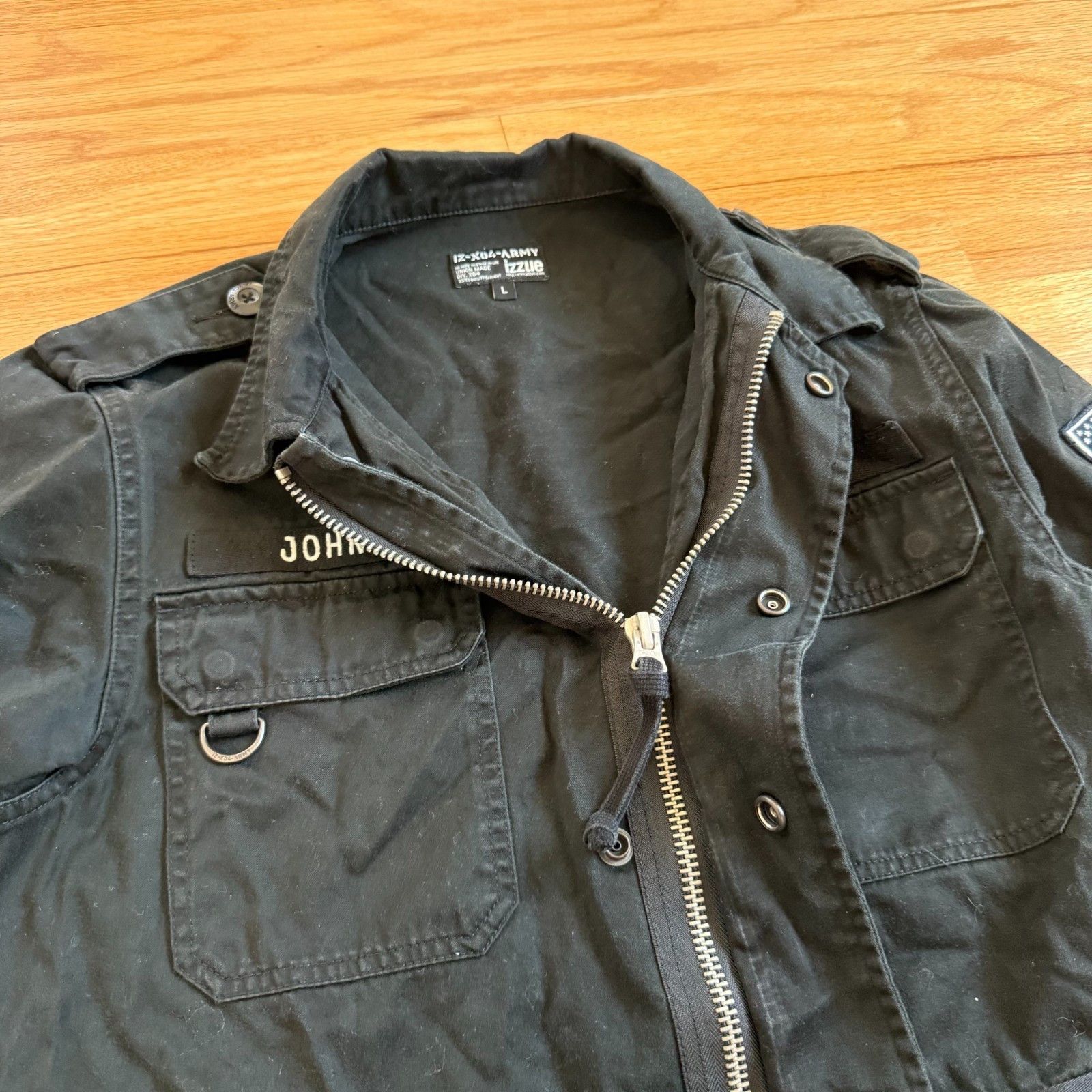 Neighborhood Izzue Japan IZ-X04-ARMY Military Jacket Large Size US L / EU 52-54 / 3 - 8 Thumbnail